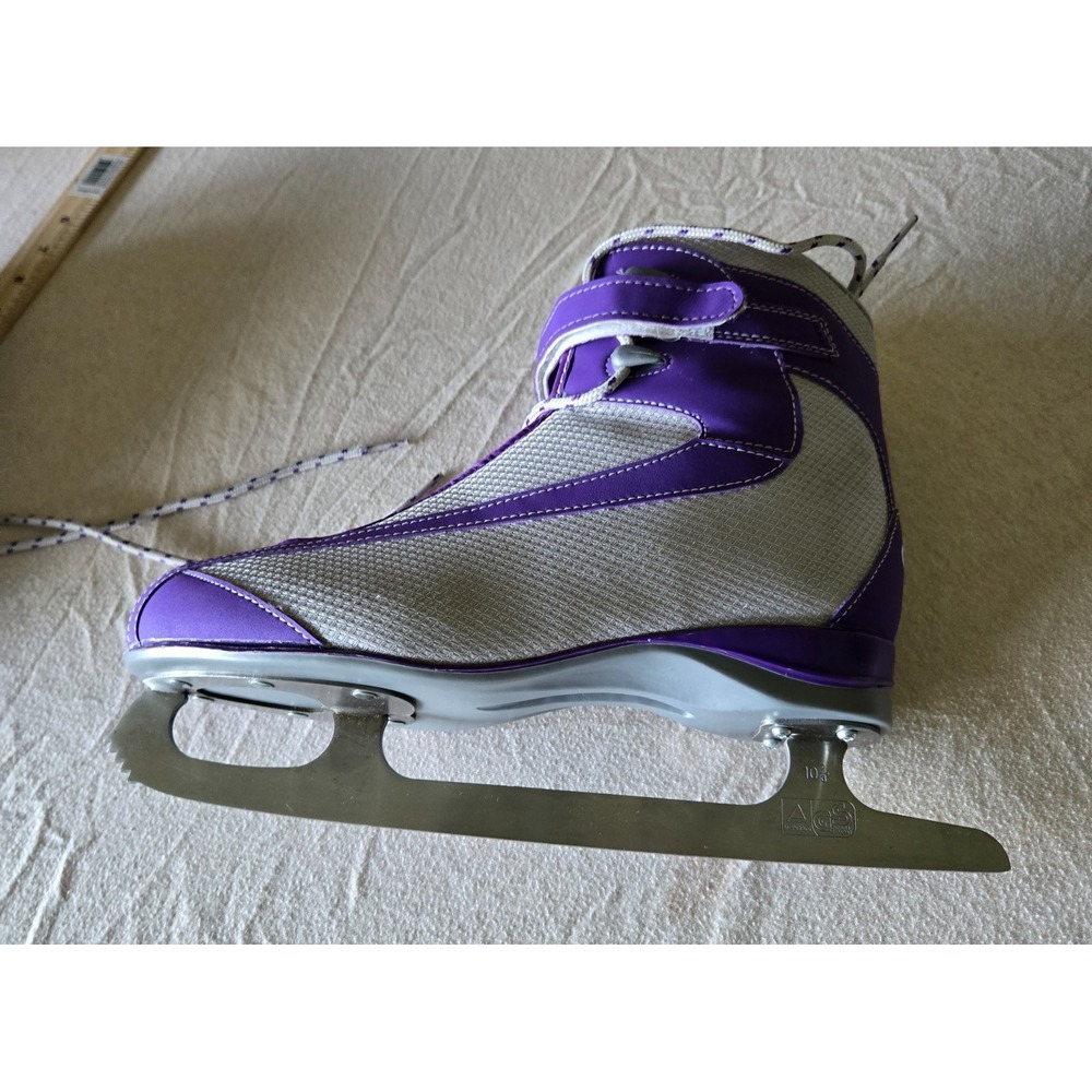 Figure Ice Skates Women's Size 9 Purple and Gray - Picture 11 of 16